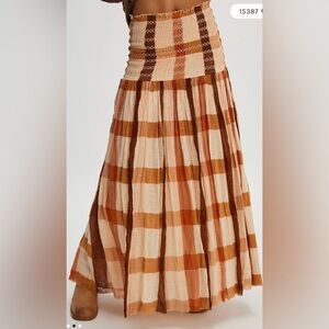 Free People One Ramona Printed skirt xs